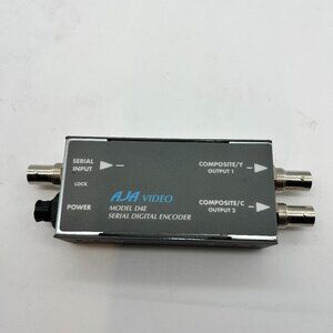 AJA D4E D18854 Digital Analog Video Serial Encoder NO POWER‎ SUPPLY